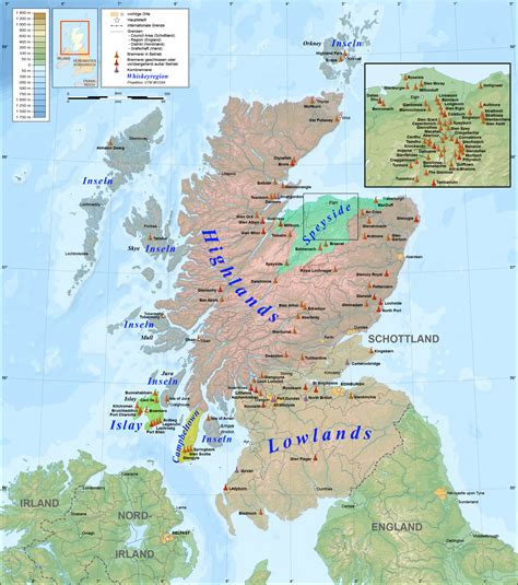 Scotch Whisky map of distilleries (x-post /r/MapPorn) : r/Scotch