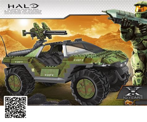 Mode Demploi Mega Bloks Set 96973 Halo Anniversary Edition UNSC Warthog