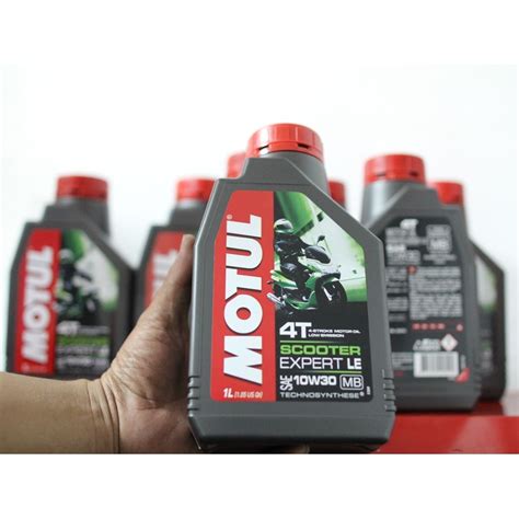 Jual Oli Motor Motul Scooter Expert Le T W X L Shopee Indonesia