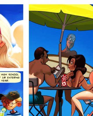 Adult Comic Of Hot Big Tit Bikini Milf Working A New Summer Job Porn Pictures XXX Photos Sex