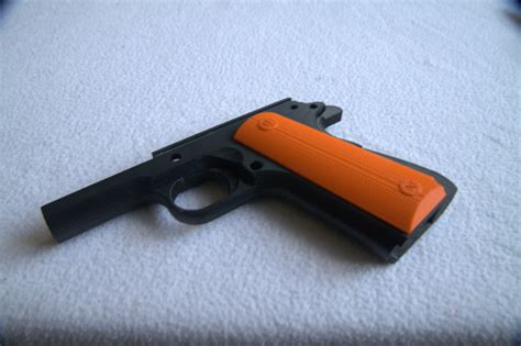 3d Printed 1911 6 Steps With Pictures Instructables