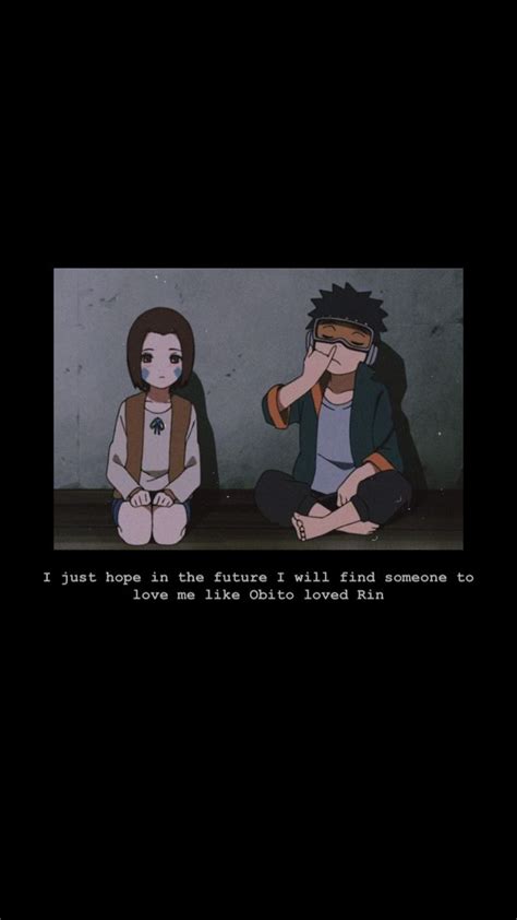 Obito's love for Rin