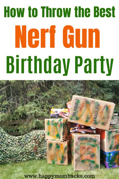 Awesome Nerf Wars Birthday Party Ideas Updated 2023 Artofit