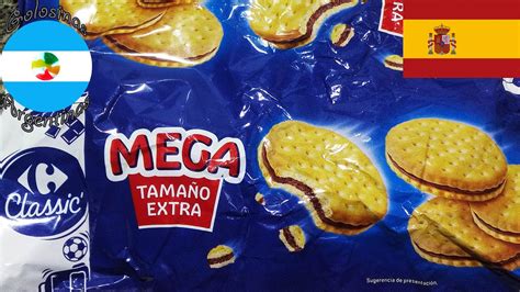 Carrefour Classic Mega Chocolate Tama O Extra Galletas Rellenas