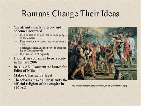 Rome And The Rise Of Christianity Bc