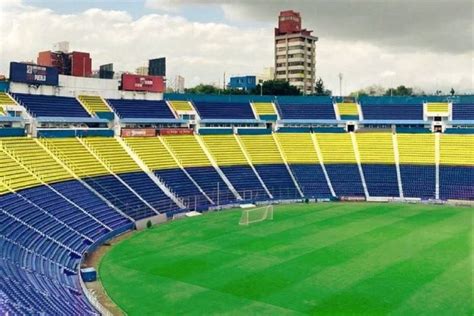 El Estadio Ciudad De Los Deportes Se Pinta De Azulcrema