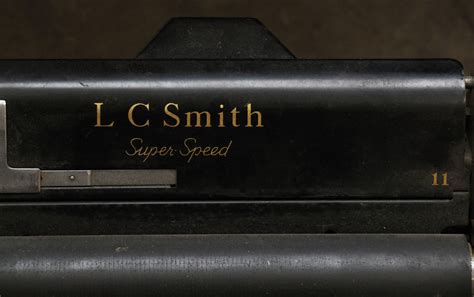 1938 Lc Smith And Corona Super Speed Typewriter At 1stdibs Lc Smith