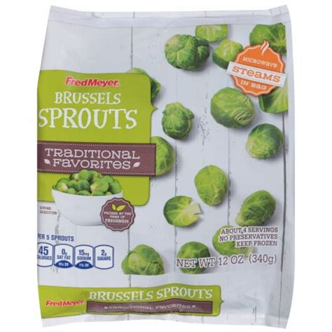 Fred Meyer Brussel Sprouts 12 Oz Kroger