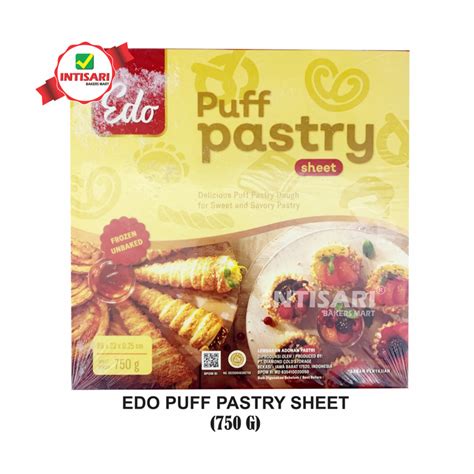 Jual EDO PUFF PASTRY SHEET 750 G Shopee Indonesia