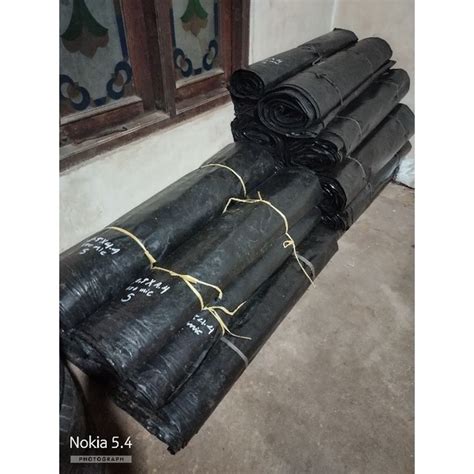 Jual Geomembran Hdpe Tebal Micron Bekas Layak Pakai Shopee