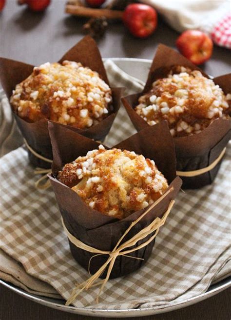 Muffins Aux Pommes Flocons D Avoine Artofit