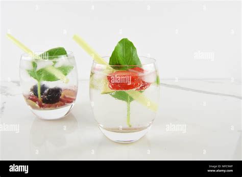sparkling water   glass stock photo alamy