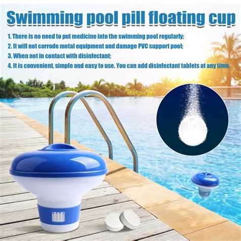 Flotador Qu Mico Para Piscina Tabletas De Cloro Y Bromo Dispensador