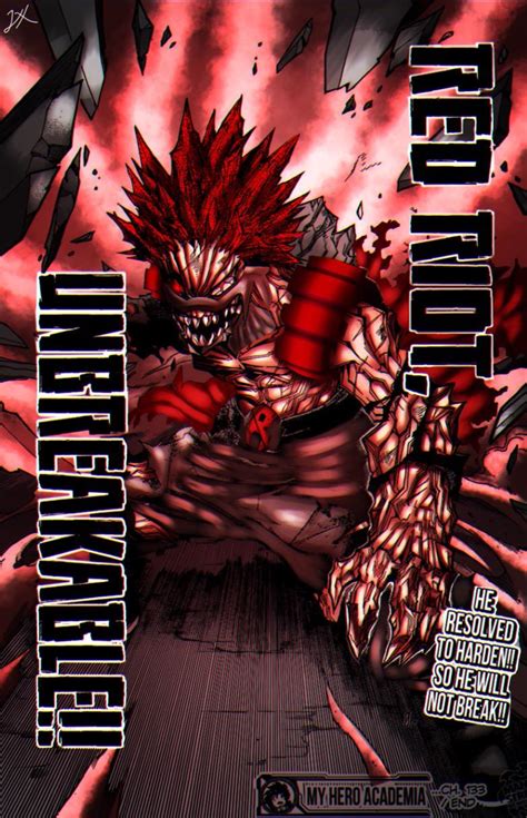 Colored Red Riot🩸 : r/BokuNoHeroAcademia