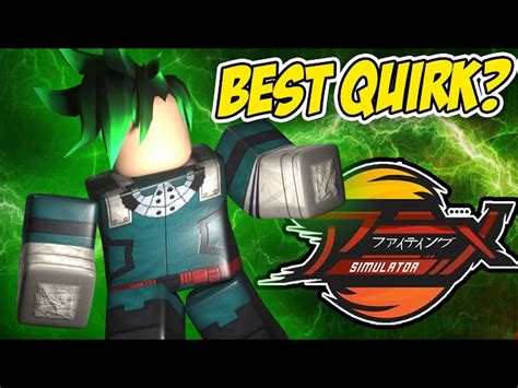 All the Quirks in Roblox Anime Fighting Simulator