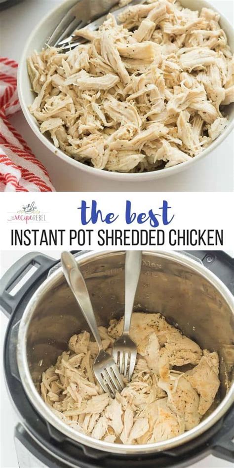 Instant Pot Shredded Chicken Story Artofit