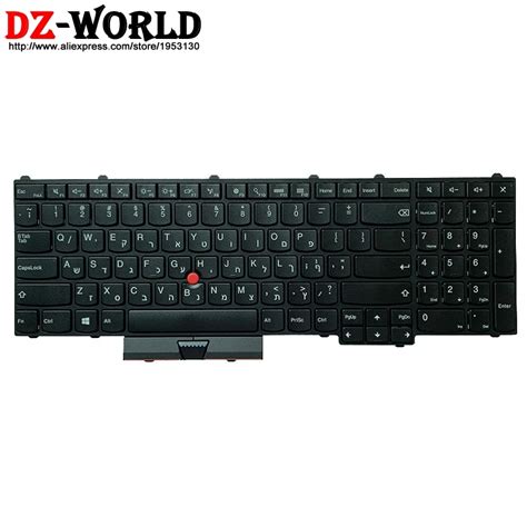 New Original Hb Hebrew Israel Keyboard For Lenovo Thinkpad P P