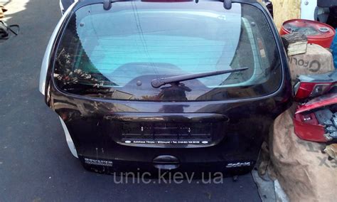 Купить Дверь задняя ляда Рено Сценик 1 (Renault Scenic I) откр.стекло ...