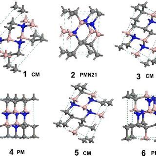 Crystal Structures Of Six New Structures Whose Formation Energies Are