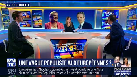 Elections européennes Nicolas Dupont Aignan fait cavalier seul Vidéo