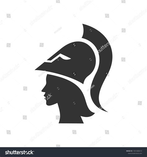 Athena Symbol Vector Logo Stock Vector (Royalty Free) 1051686413 ...