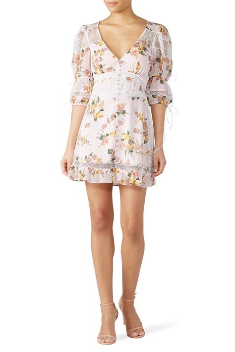 Isadora Mini Dress By For Love And Lemons Rent The Runway