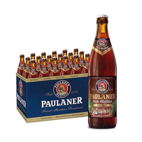 柏龙白啤德国进口 Paulaner 宝拉纳小麦啤酒500ml 20瓶 阿里巴巴