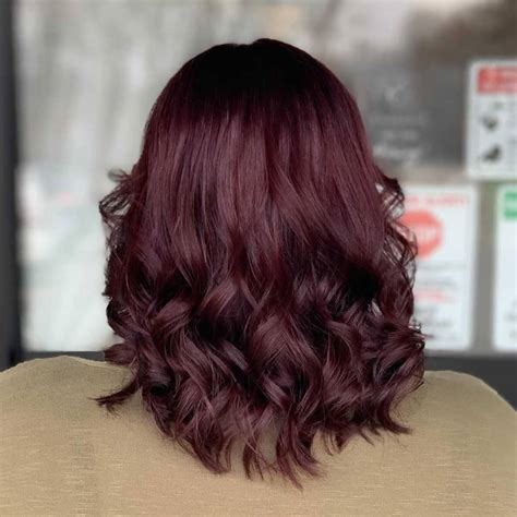 Dark Auburn Red Hair Color Chart