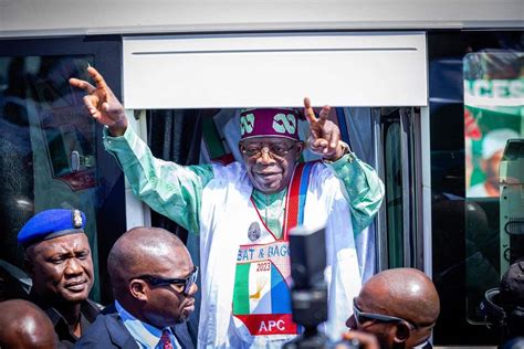 Tinubu Shows Off Dancing Skills During Arrival For Lagos Apc