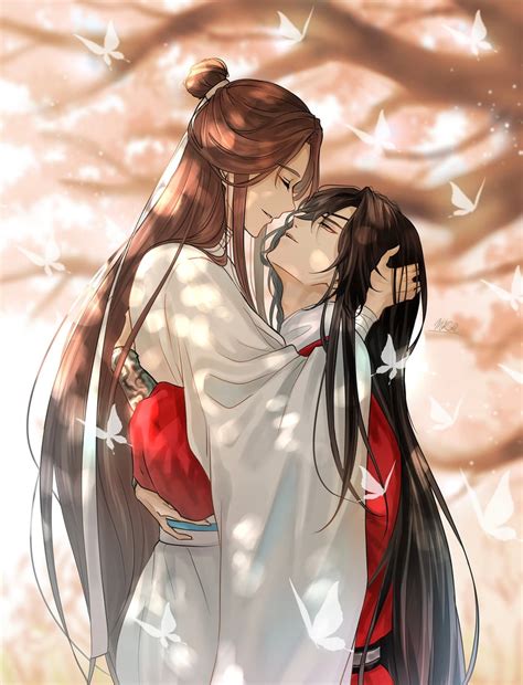 Hua Cheng And Xie Lian Tian Guan Ci Fu Drawn By Makurawet Danbooru