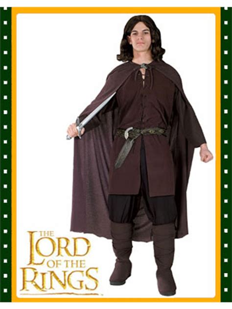 Adult Large Lord of the Rings Aragorn Strider Costume