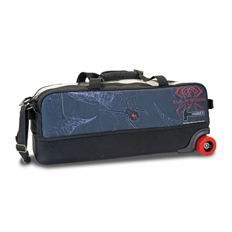 Hammer Dye Sub Slim Triple Tote Roller Black Widow Bowlerx