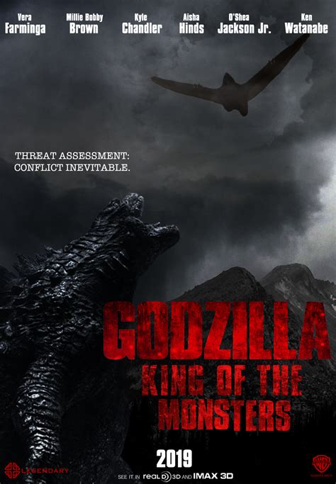 Affiches Et Pochettes Godzilla 2 Roi Des Monstres De Michael Dougherty