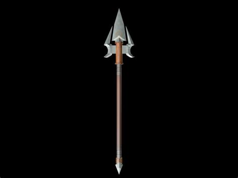 Guardian Spear Free VR AR Low Poly 3D Model CGTrader