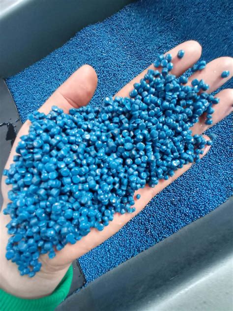 Pp Repro Pellets Recycled Pp Granules Blue