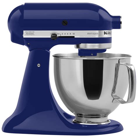 Kitchenaid Ksm Psbu Cobalt Blue Artisan Series Qt Countertop Mixer