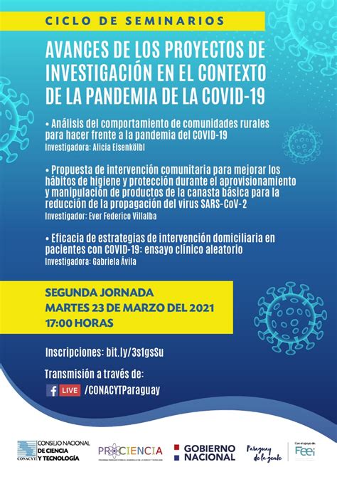 CONACYT Invita A Participar De La 2da Jornada Del Ciclo De Seminarios