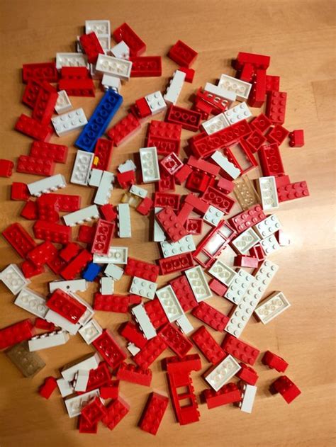 Lego Diverse Rote Und Weisse Alte Steine Vintage Kaufen Auf Ricardo