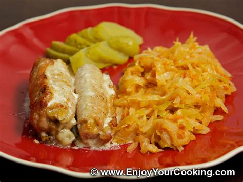 Stuffed Pork Rolls With Mushrooms Kruchenyky Recipe My Homemade Food Recipes And Tips