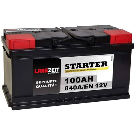 AGM-Batterie 95Ah Test & Vergleich » Top 12 im August 2024