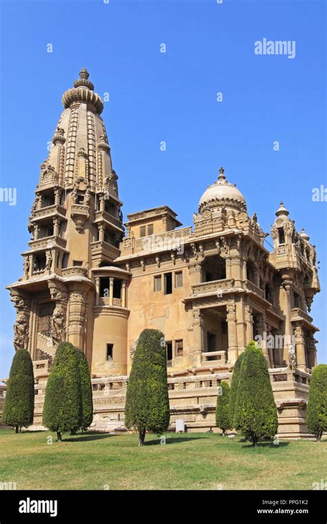 Abandoned Baron Empain Palace In Heliopolis City Cairo Stock Photo Alamy