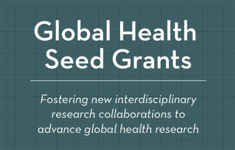 Global Health Seed Grant Recipients Announced | M Global