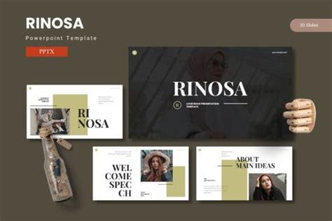 Rinosa Powerpoint Template Graphic By FannanStudio Creative Fabrica