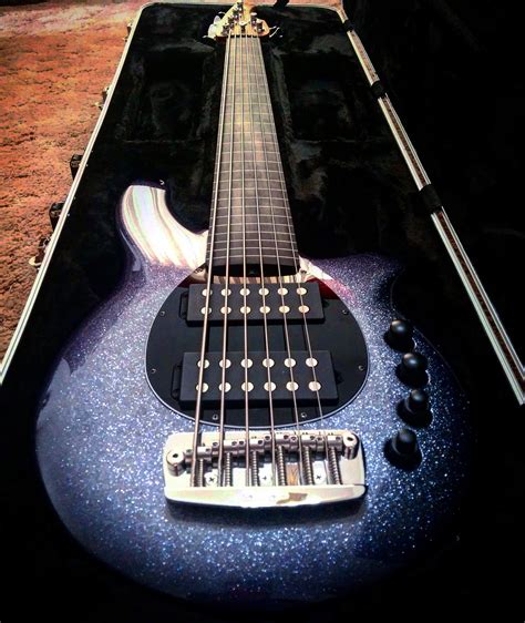 Nbd Musicman Starry Night Fretless 6 String Bongo Bass