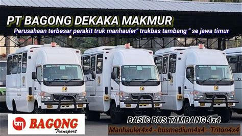 Sejarah Bus Tambang Po Bagong Transport Di Kepanjen Malang