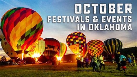 Oklahoma Festivals And Events October 2023