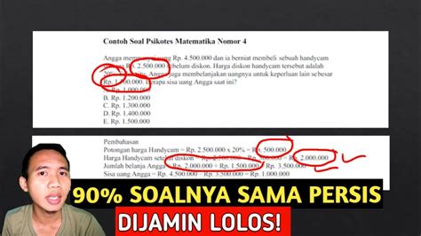 15 Soal Tes Psikotes Matematika Dasar Yang Sering Muncul Saat Lamar