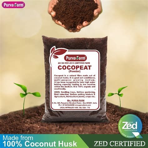 Cocopeat Powder Kg Packet Packaging Size X Inch At Rs