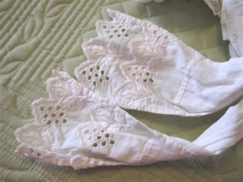 Victorian Broderie Anglais Deep Ruffled Ayrshire Whitework Flickr