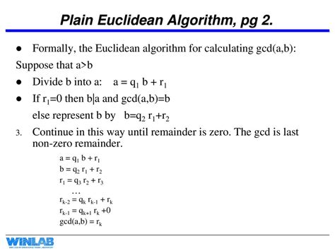 Number Theory And Euclidean Algorithm Ppt Download